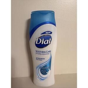 Dial Soothing Care PH Balanced Body Wash w/ Collagen 16oz - NOS - Discontinued